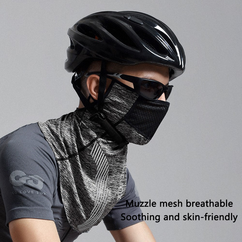 GOLOVEJOY XTJ134 Breathable Nylon Cycling Scarf Cooling Neck Gaiter Cover