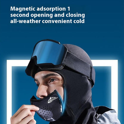 GOLOVEJOY DTJ47 Winter Windproof Magnetic Face Mask Balaclava Headwear Thermal Neck Gaiter
