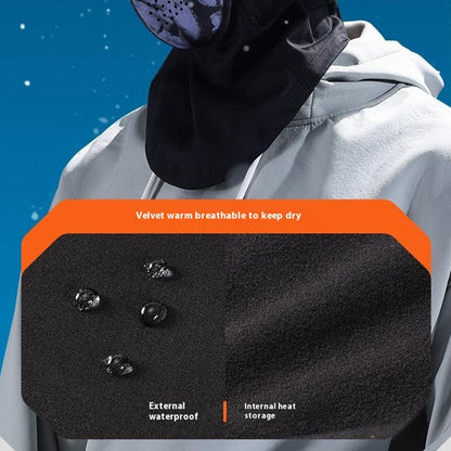 GOLOVEJOY DTJ47 Winter Windproof Magnetic Face Mask Balaclava Headwear Thermal Neck Gaiter