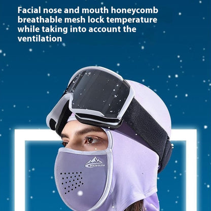 GOLOVEJOY DTJ47 Winter Windproof Magnetic Face Mask Balaclava Headwear Thermal Neck Gaiter