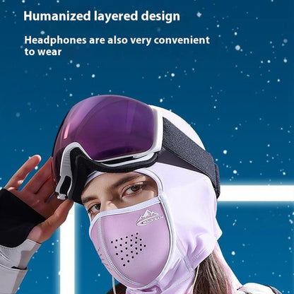GOLOVEJOY DTJ47 Winter Windproof Magnetic Face Mask Balaclava Headwear Thermal Neck Gaiter