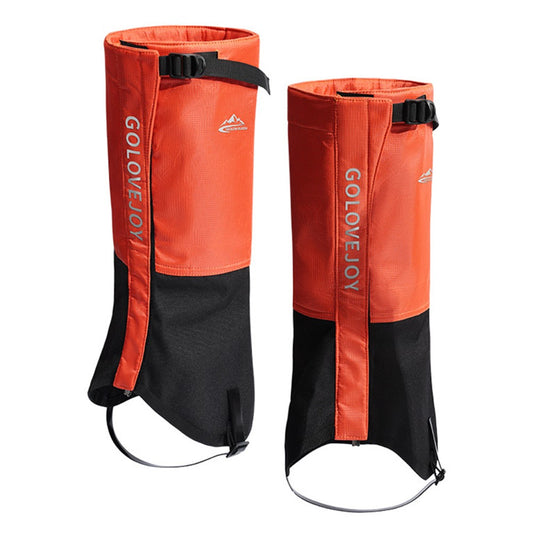 GOLOVEJOY HX39 Winter Outdoor Snow Boot Gaiters Breathable Waterproof Ankle Leg Guard for Hiking Hunting Skiing