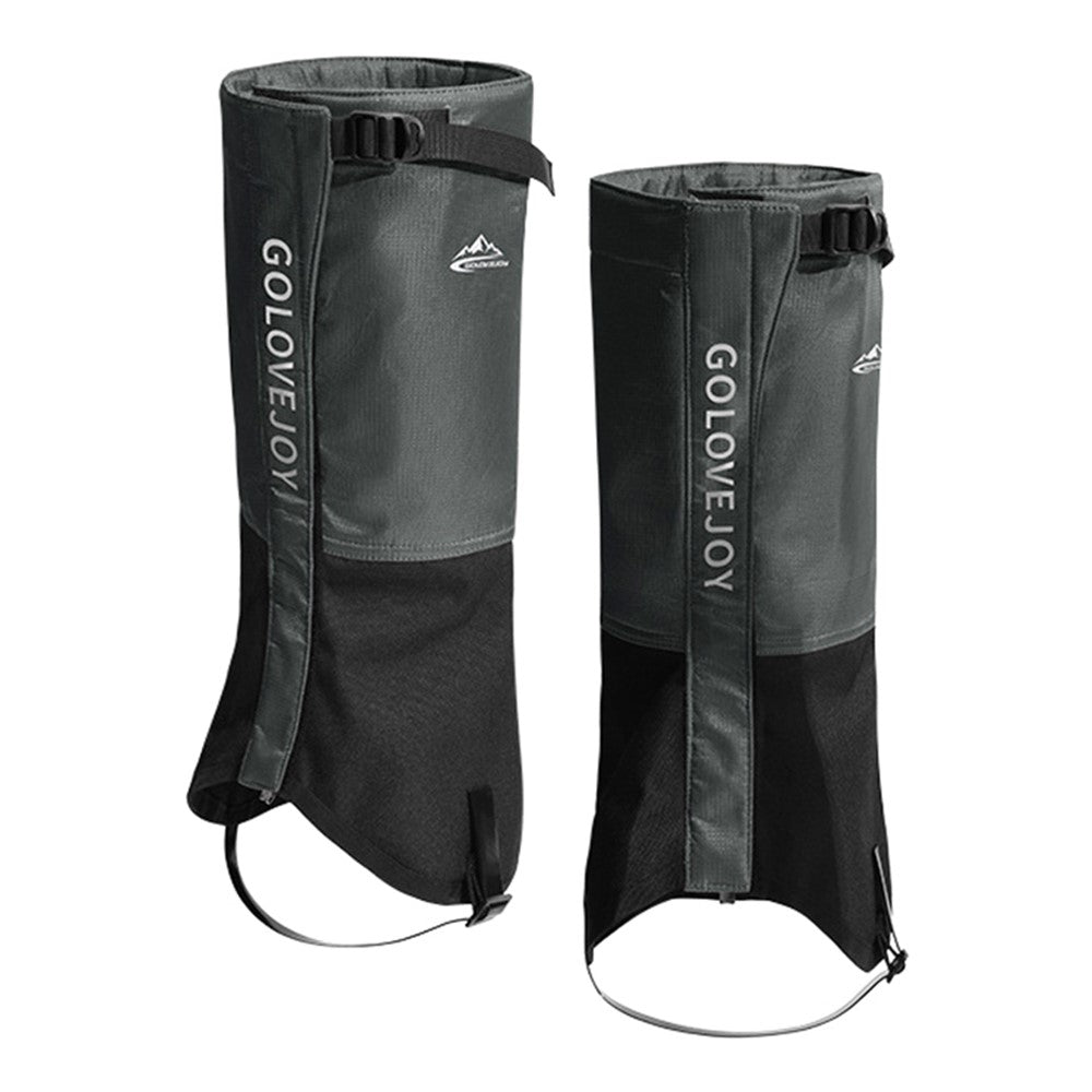 GOLOVEJOY HX39 Winter Outdoor Snow Boot Gaiters Breathable Waterproof Ankle Leg Guard for Hiking Hunting Skiing