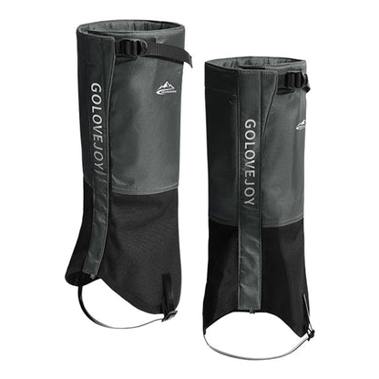 GOLOVEJOY HX39 Winter Outdoor Snow Boot Gaiters Breathable Waterproof Ankle Leg Guard for Hiking Hunting Skiing