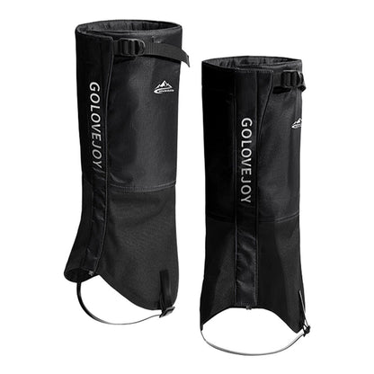 GOLOVEJOY HX39 Winter Outdoor Snow Boot Gaiters Breathable Waterproof Ankle Leg Guard for Hiking Hunting Skiing