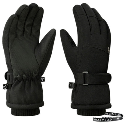 GOLOVEJOY DRST39 1 Pair Winter Ski Gloves for 4-7 Years Kids Waterproof Windproof Snow Mittens Size S