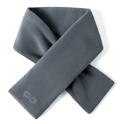 GOLOVEJOY DWJ56 82cm Winter Outdoor Retro Thermal Fleece Embroidered Scarf Windproof Neck Warmer