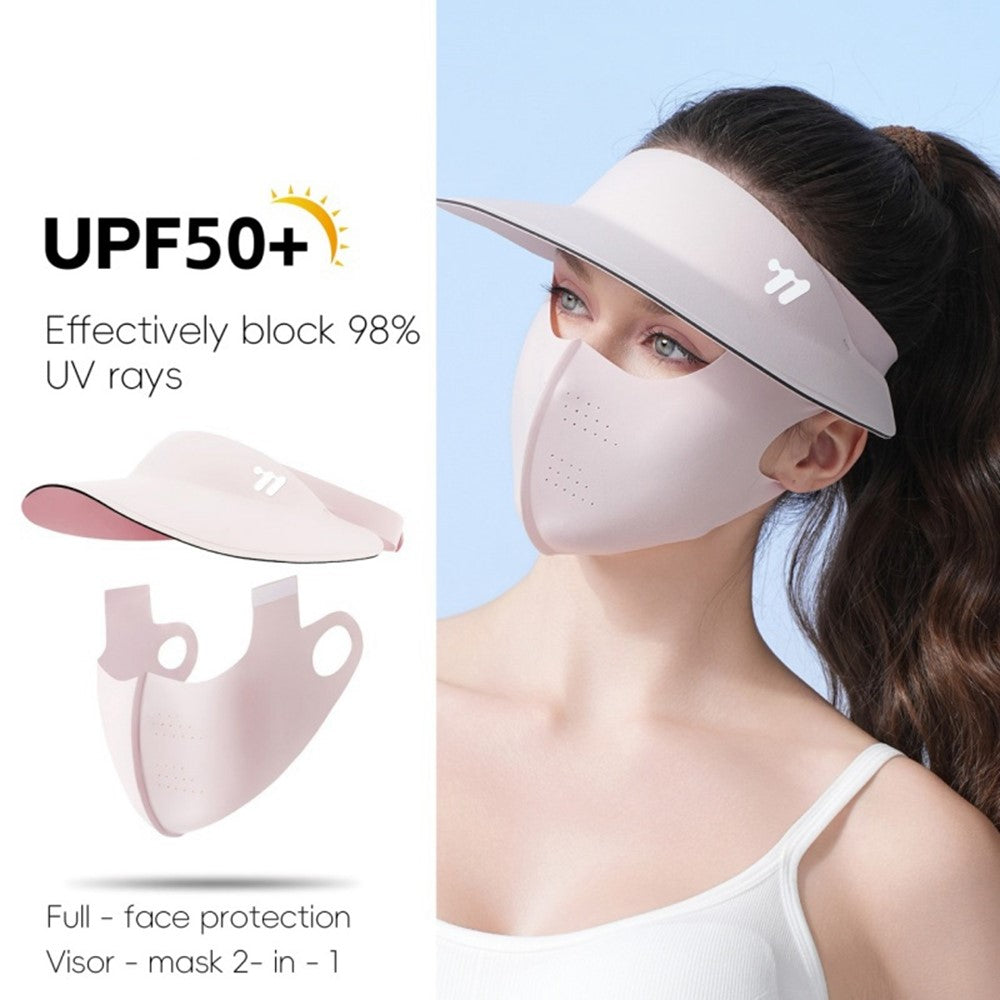WEST BIKING YP0201466 Outdoor Sports Cycling Mask Cap Detachable 2 in 1 Sun Hat Face Cover