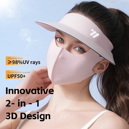 WEST BIKING YP0201466 Outdoor Sports Cycling Mask Cap Detachable 2 in 1 Sun Hat Face Cover