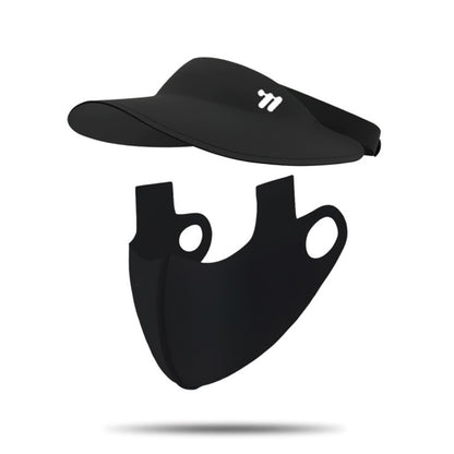 WEST BIKING YP0201466 Outdoor Sports Cycling Mask Cap Detachable 2 in 1 Sun Hat Face Cover