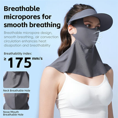 WEST BIKING YP0201467 Summer Sun Protection Detachable Sun Hat Face Shoulder Cover for Cycling Hiking Fishing Outdoor Sports