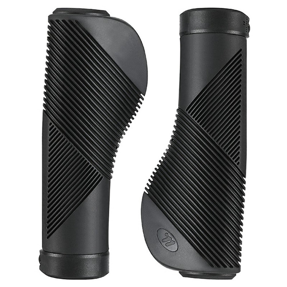 WEST BIKING YP0804084 1 Pair Bicycle Handlebar Grips Shock Absorbing Anti Slip MTB Bike Lock-On Grips