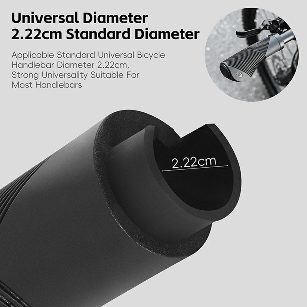 WEST BIKING YP0804084 1 Pair Bicycle Handlebar Grips Shock Absorbing Anti Slip MTB Bike Lock-On Grips