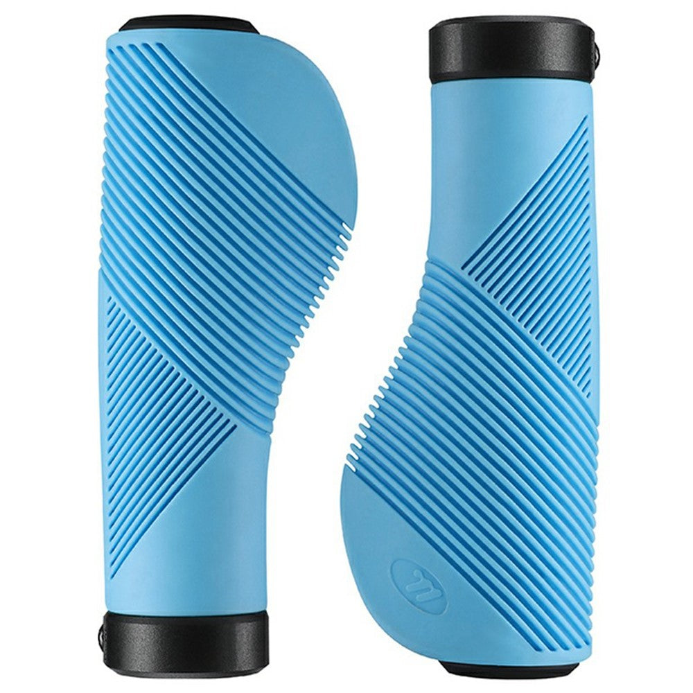 WEST BIKING YP0804084 1 Pair Bicycle Handlebar Grips Shock Absorbing Anti Slip MTB Bike Lock-On Grips