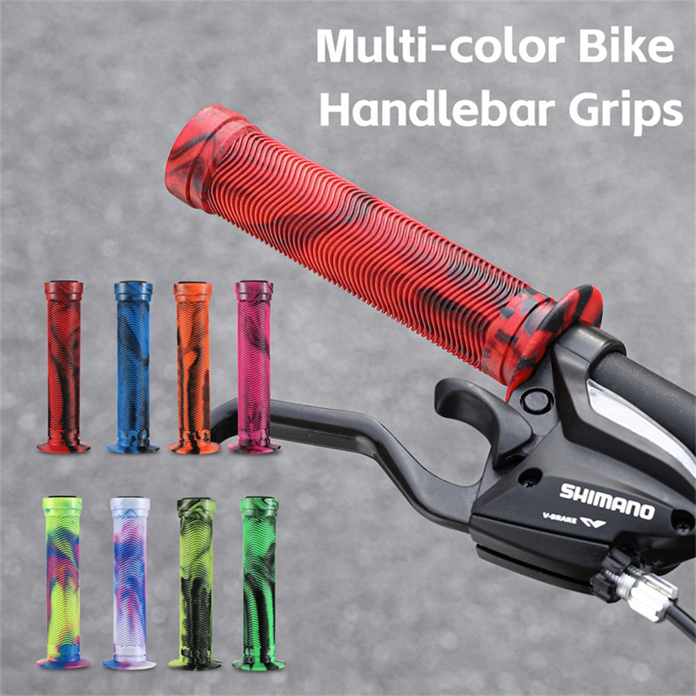 WEST BIKING 1 Pair Mountain Bike Handlebar Grips Cycling Anti Slip Soft Rubber Grips