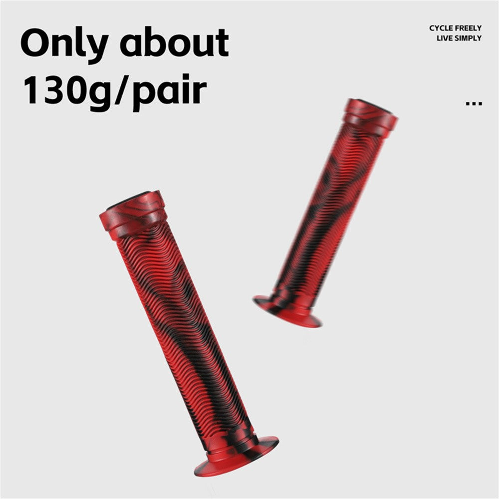 WEST BIKING 1 Pair Mountain Bike Handlebar Grips Cycling Anti Slip Soft Rubber Grips