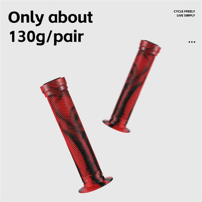 WEST BIKING 1 Pair Mountain Bike Handlebar Grips Cycling Anti Slip Soft Rubber Grips
