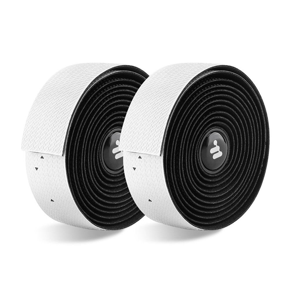 WEST BIKING YP0804093 1 Pair Bicycle Handlebar Tape Gradient PU + EVA Anti Slip Shock Absorbing Bike Grip Straps