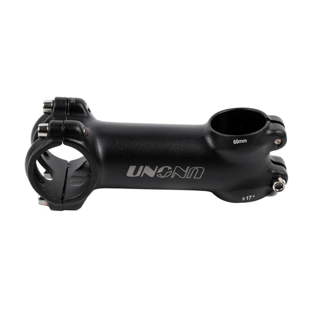 UNO 60mm 17 Degree Bike Stem Light Weight Bicycle Handlebar Stem for Mountain Bike Road Bike BMX MTB