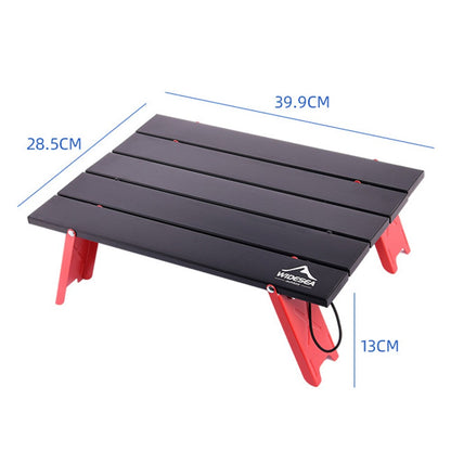 WIDESEA WSTB-001 Camping Mini Table Portable Folding Table for Outdoor Picnic Barbecue Tours Tableware Ultra Light Computer Bed Desk