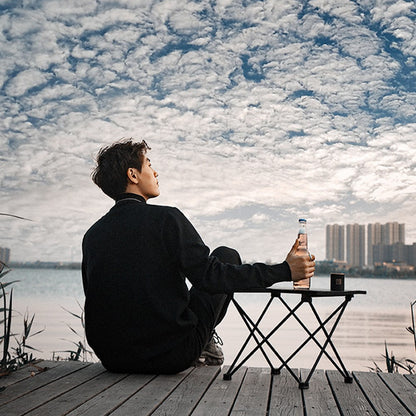 SHINETRIP A292-G0M Portable Foldable Table Outdoor Camping Picnic Aluminum Alloy Table Desk, Size M