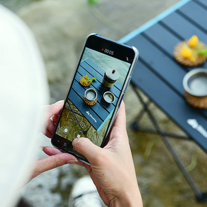 SHINETRIP A292-H0M Portable Folding Table Outdoor Picnic BBQ Aluminum Alloy Desk, Size M