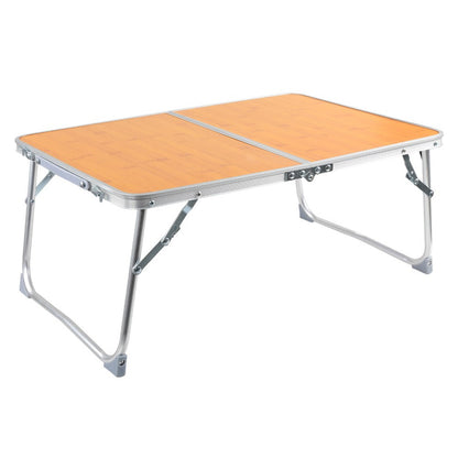 AOTU AT6771 Outdoor Camping Picnic Portable Folding Table MDF Board + Aluminum Alloy Small Table