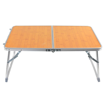 AOTU AT6771 Outdoor Camping Picnic Portable Folding Table MDF Board + Aluminum Alloy Small Table