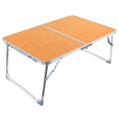 AOTU AT6771 Outdoor Camping Picnic Portable Folding Table MDF Board + Aluminum Alloy Small Table