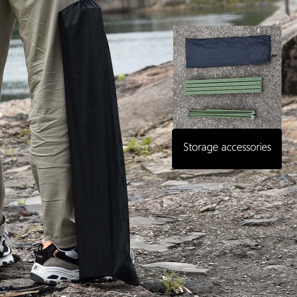 HALIN 39.5x34x32.5cm Folding Table Aluminum Alloy Desk Table for Outdoor Camping BBQ, Size S