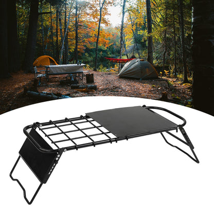 HALIN Retractable Grid Table Portable Mini Stove Rack Bracket Folding Camping Table