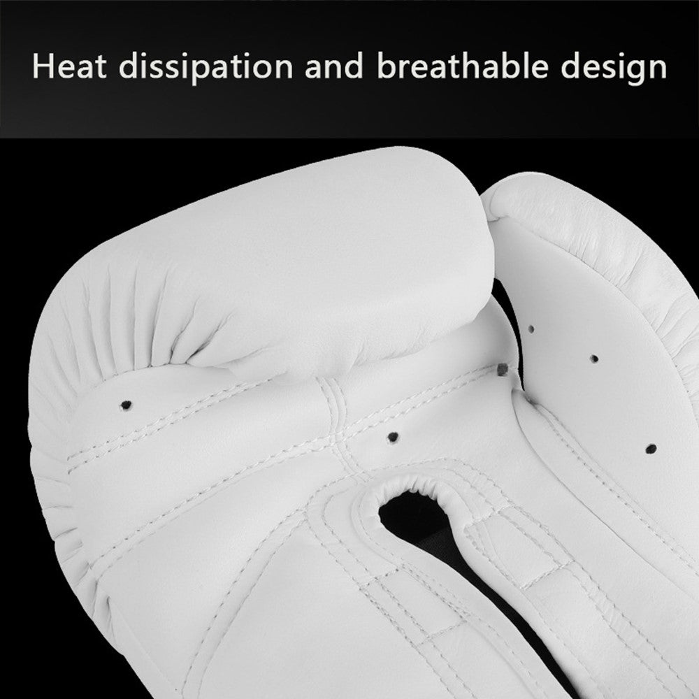 AIBEIJIAN 10oz Kickboxing Gloves Teenager Breathable Boxing Training Gloves