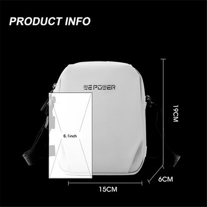 WEPOWER 1241 Waterproof Nylon Mini Crossbody Bag Outdoor Single Shoulder Bag, 15x6x19cm