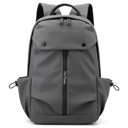 WEPOWER 1261 Travel Backpack Waterproof Nylon Shoulder Bag with External USB Port, 43x13x29cm