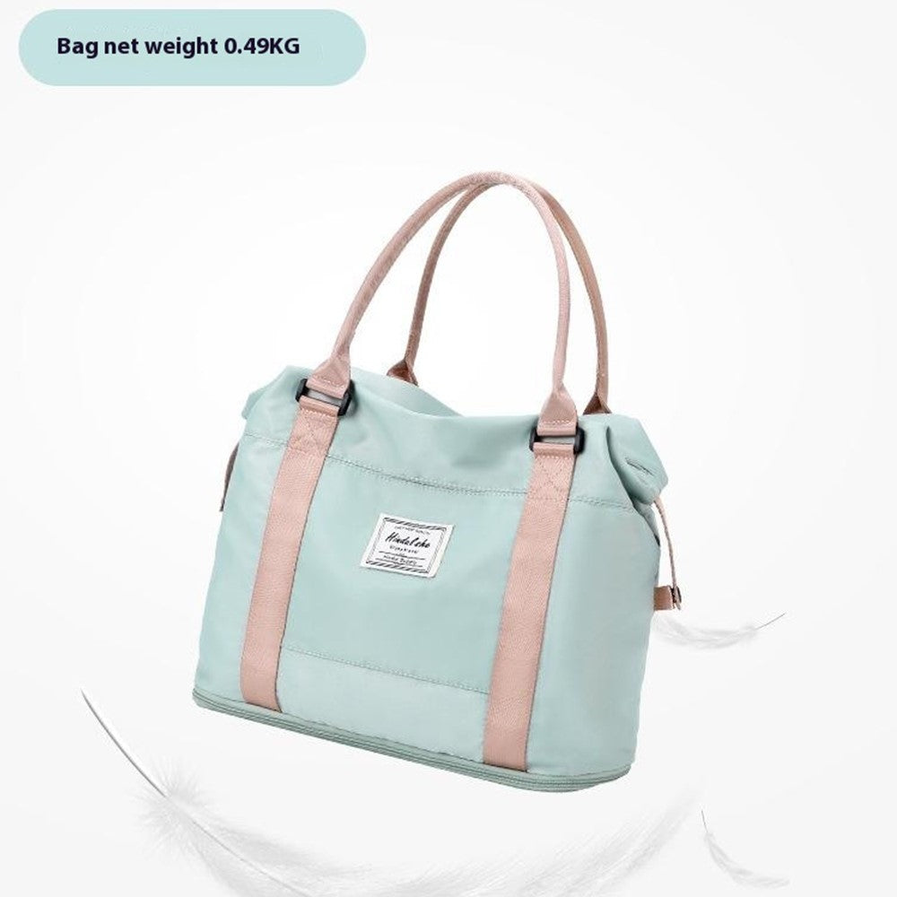 HINDUL Travel Duffel Tote Bag Oxford Fabric Waterproof Sports Yoga Gym Bag, Size: 38*13*32cm