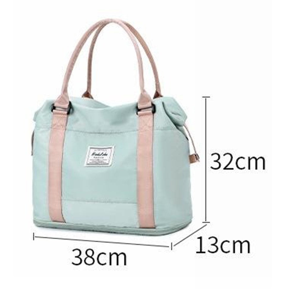 HINDUL Travel Duffel Tote Bag Oxford Fabric Waterproof Sports Yoga Gym Bag, Size: 38*13*32cm