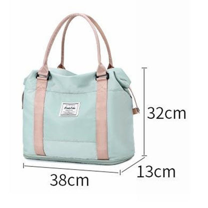 HINDUL Travel Duffel Tote Bag Oxford Fabric Waterproof Sports Yoga Gym Bag, Size: 38*13*32cm