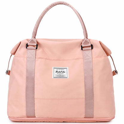 HINDUL Travel Duffel Tote Bag Oxford Fabric Waterproof Sports Yoga Gym Bag, Size: 38*13*32cm