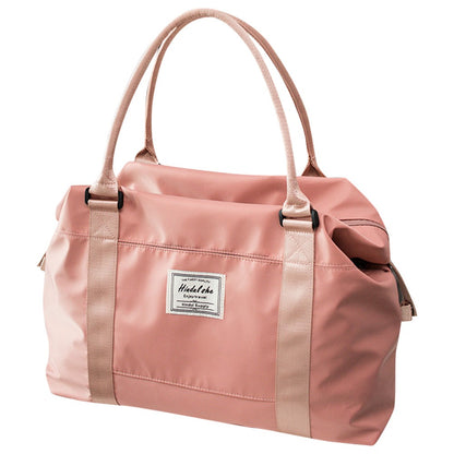 HINDUL Travel Duffel Tote Bag Waterproof Weekender Bags with Trolley Sleeve Size: 44*15*34cm