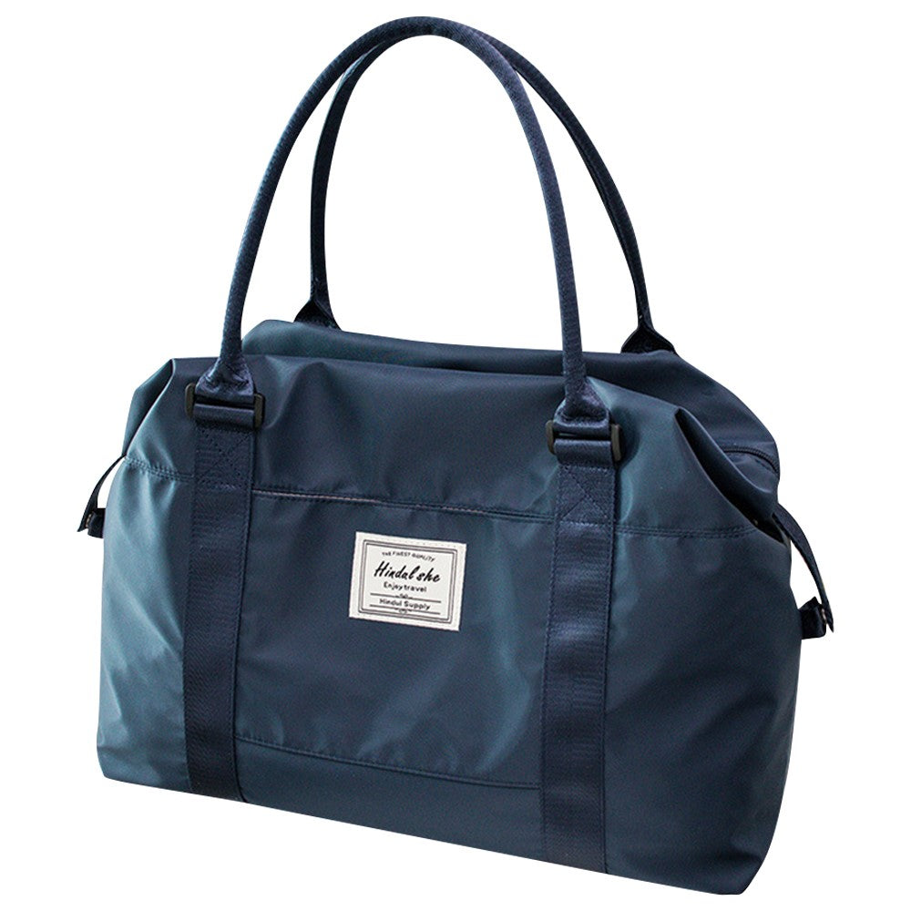 HINDUL Travel Duffel Tote Bag Waterproof Weekender Bags with Trolley Sleeve Size: 44*15*34cm