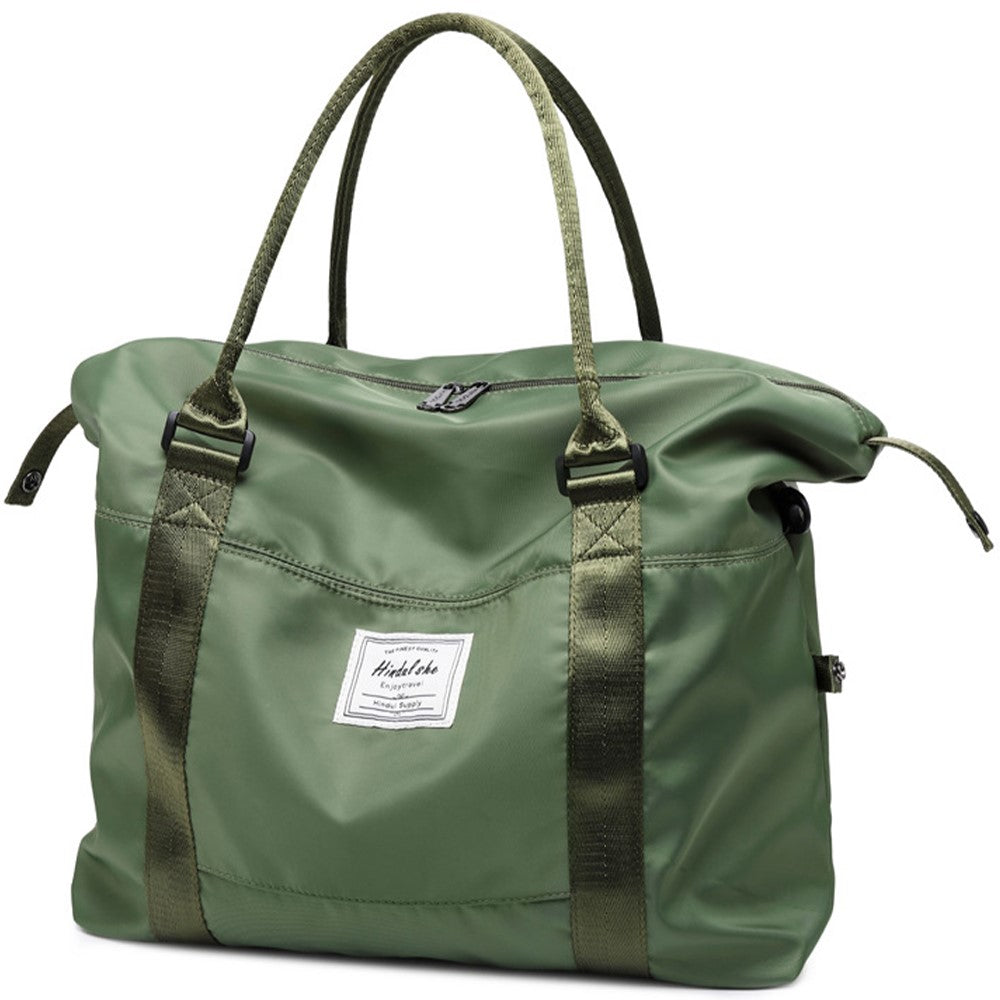 HINDUL Travel Duffel Tote Bag Waterproof Weekender Bags with Trolley Sleeve Size: 44*15*34cm