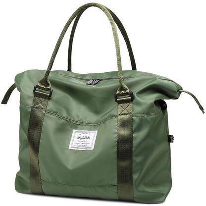 HINDUL Travel Duffel Tote Bag Waterproof Weekender Bags with Trolley Sleeve Size: 44*15*34cm