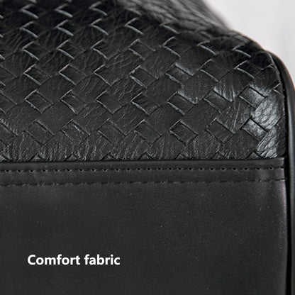 45x21x24cm Waterproof Gym Bag PU Leather Duffle Bag Weekend Overnight Crossbody Bag Handbag