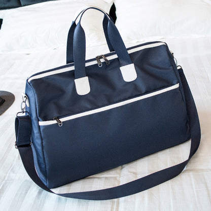 Travel Duffel Bag Waterproof Weekender Bags Gym Tote Bag with Shoe Compartment, Size: 39*22*28cm