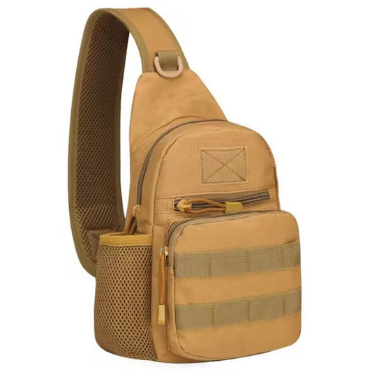 HALIN A14 Military Molle Chest Bag Oxford Cloth Crossbody Sling Bag Daypack