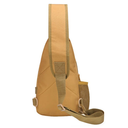 HALIN A14 Military Molle Chest Bag Oxford Cloth Crossbody Sling Bag Daypack