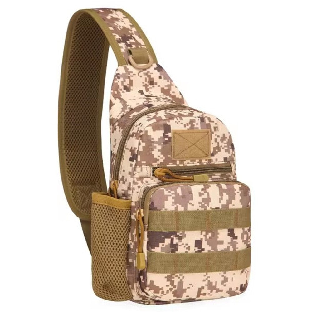 HALIN A14 Military Molle Chest Bag Oxford Cloth Crossbody Sling Bag Daypack