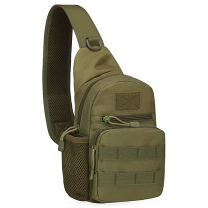 HALIN A14 Military Molle Chest Bag Oxford Cloth Crossbody Sling Bag Daypack