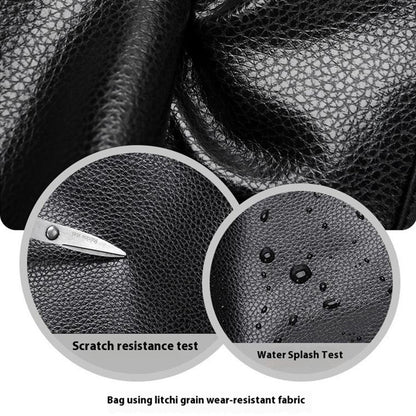 Waterproof Gym Bag PU Duffle Bag Weekend Overnight Crossbody Bag Handbag