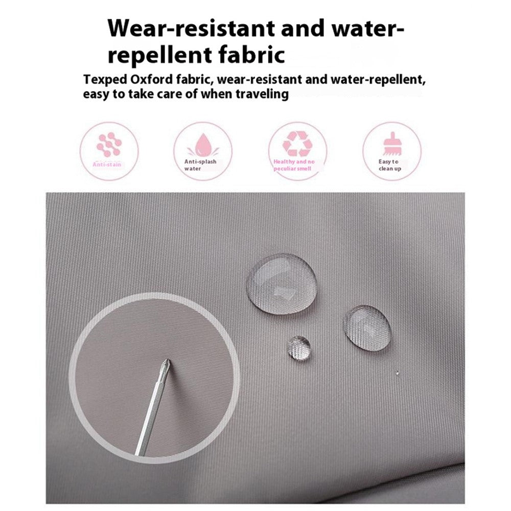 Foldable Large Capacity Travel Duffle Bag Carry-On Gym Weekender Bag with Shoe Compartment